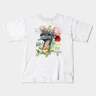 Beautiful Emu Kids T-Shirt